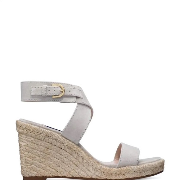 Stuart Weitzman Lexia Wedge Sandle - 7.5M